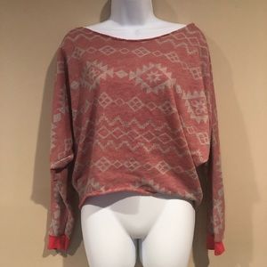 Vintage Havana Soft Raw Edge Sweater